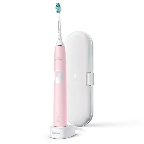Periuța de dinți electrică sonică PHILIPS HX6806/03, Roz