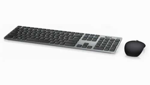 Set Tastatură + Mouse DELL KM717, Fără fir, Negru/Gri