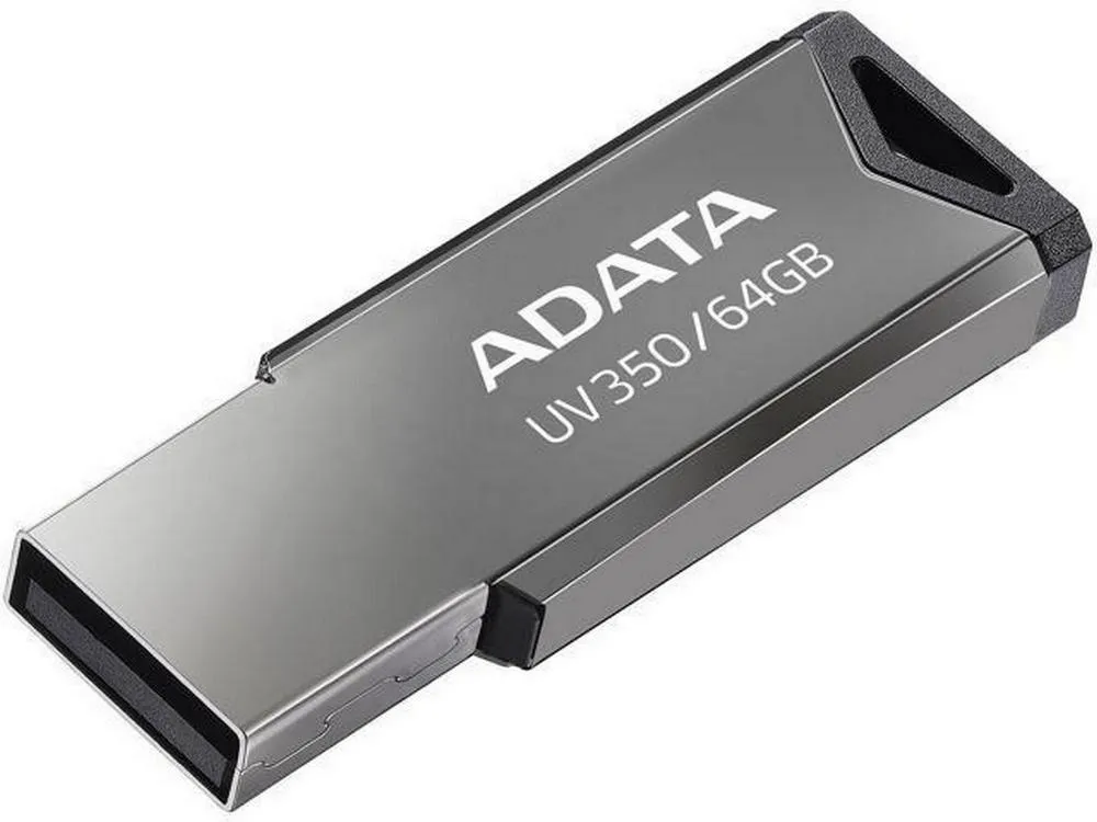 Memorie USB ADATA UV350, 64GB, Argintiu