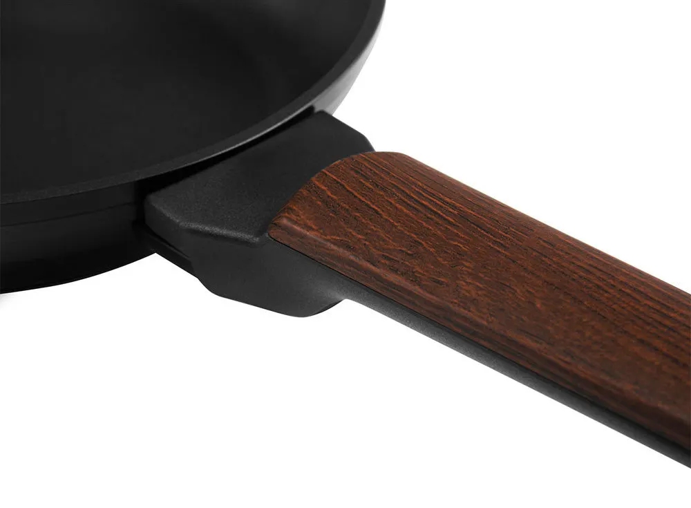 Tigaie Polaris Albero-28F, 28cm, Negru