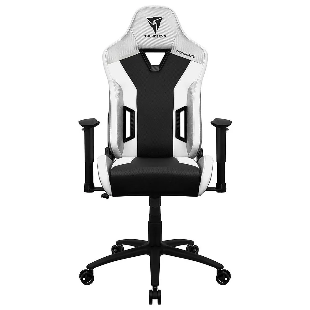 Игровое кресло ThunderX3 TC3, Искусственная кожа, Белый