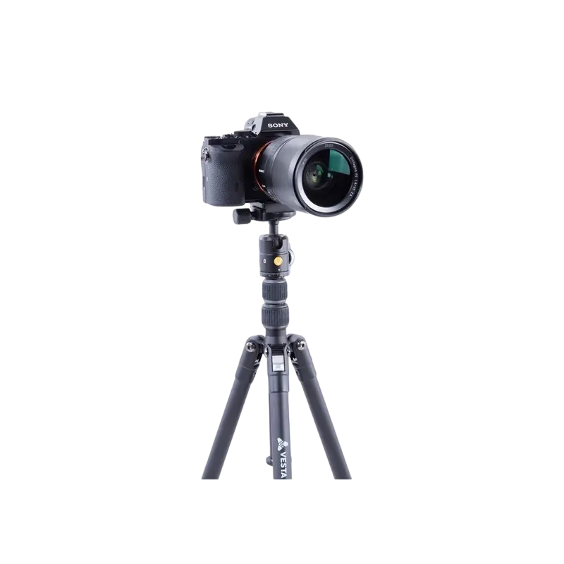 Tripied Foto-Video Vanguard VESTA TB 204AB, Cap trepied de minge, Negru