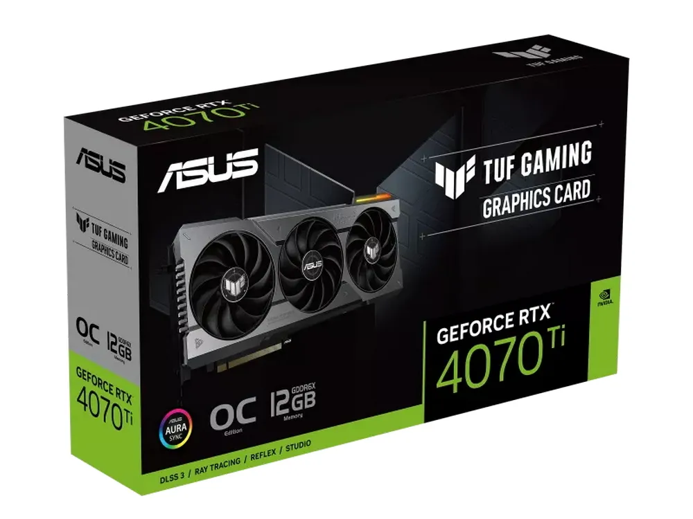 Placă Video ASUS TUF-RTX4070TI-O12G-GAMING, 12GB GDDR6X 192bit (TUF-RTX4070TI-O12G-GAMING)