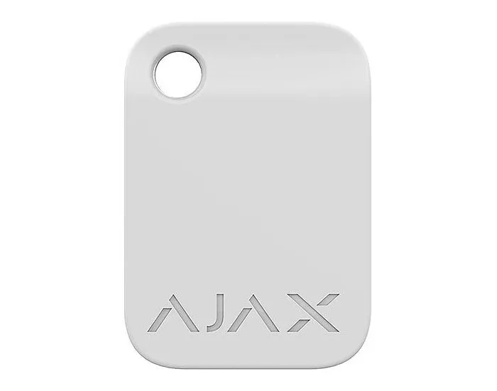 Cheia de securitate fără contact Ajax Tag, Alb