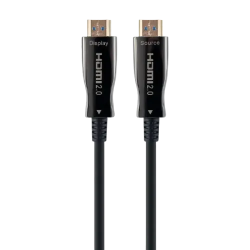 Cablu Video Cablexpert CCBP-HDMI-AOC-10M-02, HDMI - HDMI, 10m, Negru