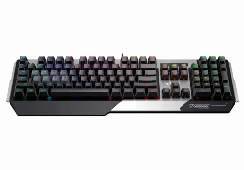 Tastatură Bloody B865R, Cu fir, Negru/Argintiu