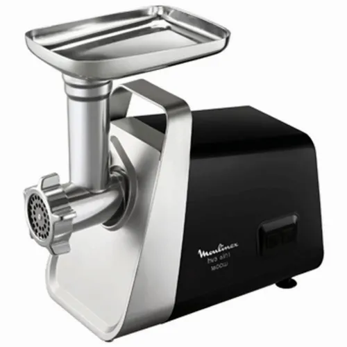 Mașină de tocat carne Moulinex ME307832, Oțel Inoxidabil Negru