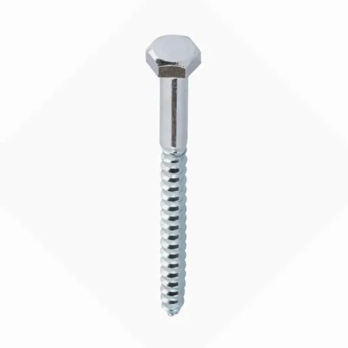 Болт 12x120 с шестигранной головкой, цинк (2шт) METRIC