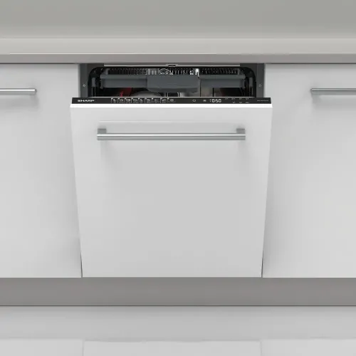 Mașină de spălat vase Sharp QWNI54I44DXEU, Alb