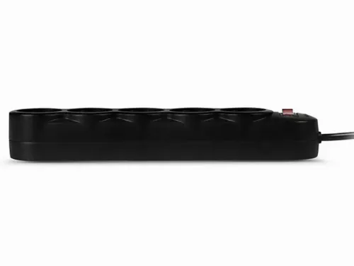 Сетевой фильтр SVEN SF-05L, 5 Розеток, 3м, Чёрный