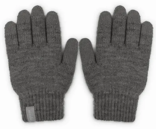 Mănuși senzoriale Moshi Digits Touchscreen Gloves, Large, Gri închis