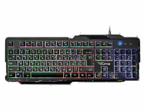Tastatură QUMO Cobra, Cu fir, Negru