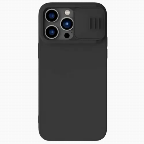 Чехол Nillkin iPhone 14 Pro Ma CamShield Silky Magnetic Silicone, Elegant Black