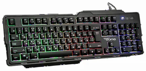 Tastatură QUMO Cobra, Cu fir, Negru