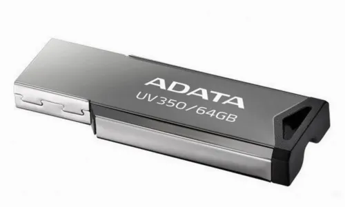 Memorie USB ADATA UV350, 64GB, Argintiu