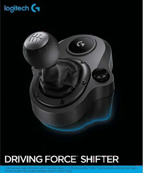 Schimbător de viteze Logitech G29/G920, Negru