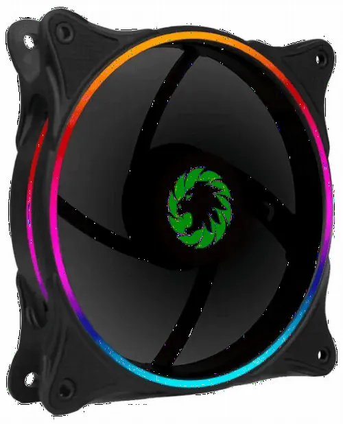 Ventilator PC Gamemax FN-12Rainbow-N, 120 mm