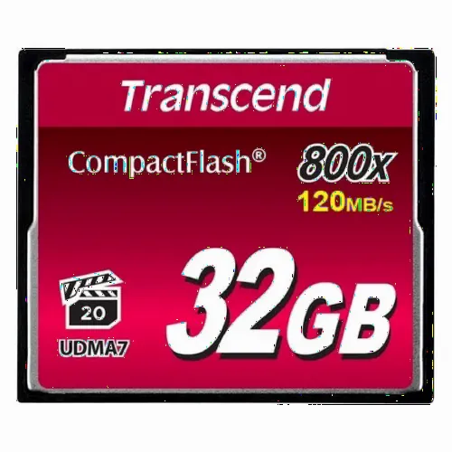 Card de Memorie Transcend CompactFlash 800, 32GB (TS32GCF800)