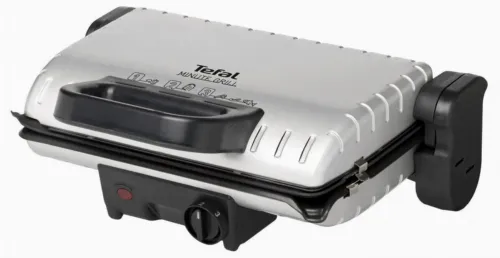 Электрический Гриль Tefal Minute, 1600Вт, Серебристый