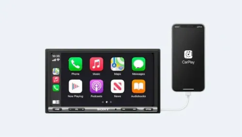 Cameră auto DVR SONY XAV-AX3250, Negru