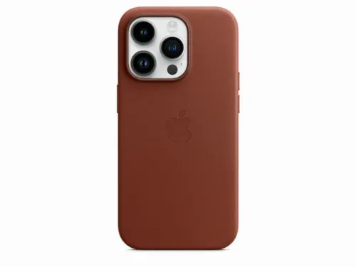 Original iPhone 14 Pro Leather Case with MagSafe - Umber, Model A2908