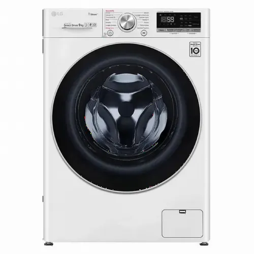 Mașină de spălat LG F4WV509S1E, 9kg, Alb