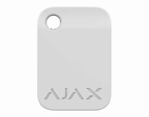 Cheia de securitate fără contact Ajax Tag, Alb