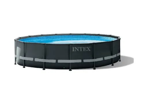 Каркасный бассейн Intex XTR Ultra Frame, 19156л, Чёрный, 26326