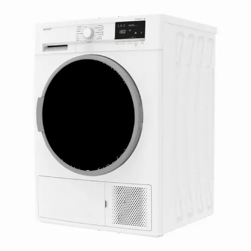 Uscător de rufe Sharp KDGHB8S7GW2EET, 8, Alb