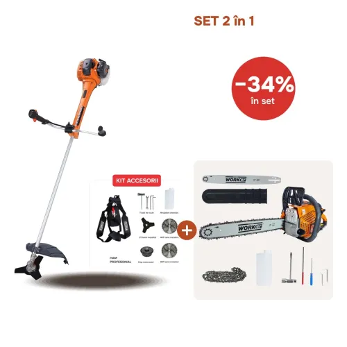 TikTok Motocoasa  BC 5205 Industrial si Drujba DB5802 PROTechnoworker