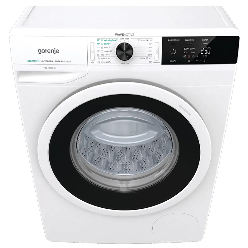 Mașină de spălat Gorenje WEI 72 SBDS, 7kg, Alb