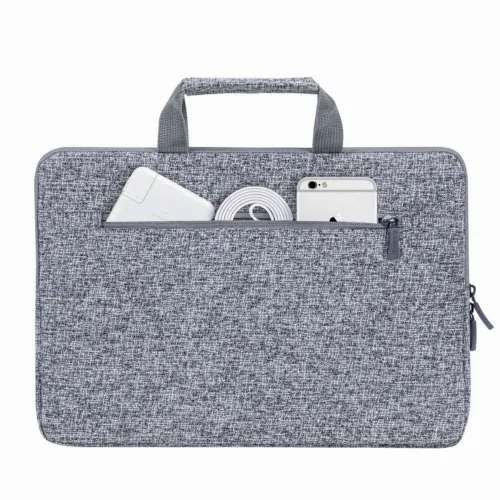 Husă universală pentru Laptop RivaCase Anvik, 13.3", Poliester, Gri