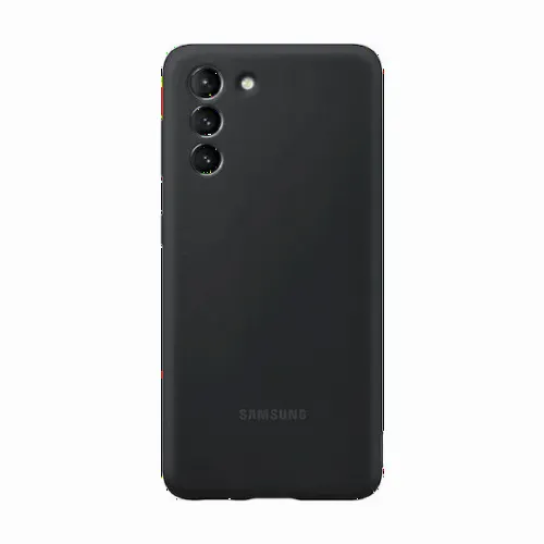 Чехол Samsung Silicone Cover for Galaxy S21, Чёрный