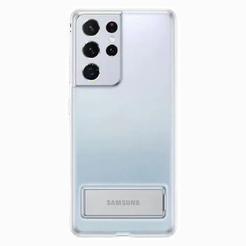 Чехол Samsung Clear Standing Cover for Galaxy S21 Ultra, Прозрачный