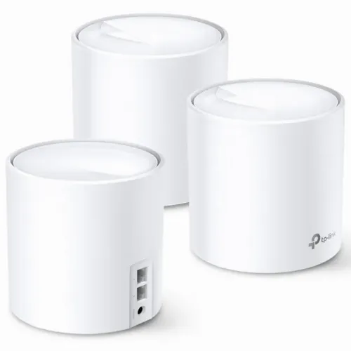 Домашняя Mesh Wi-Fi система TP-LINK Deco X60 (3-pack), Белый