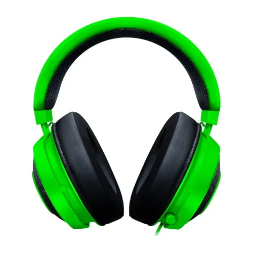 Gaming Headset Razer Kraken, 50mm drivers, 12-28kHz, 32 Ohm, 109db, 322g, 1.3m, 3.5mm, Green