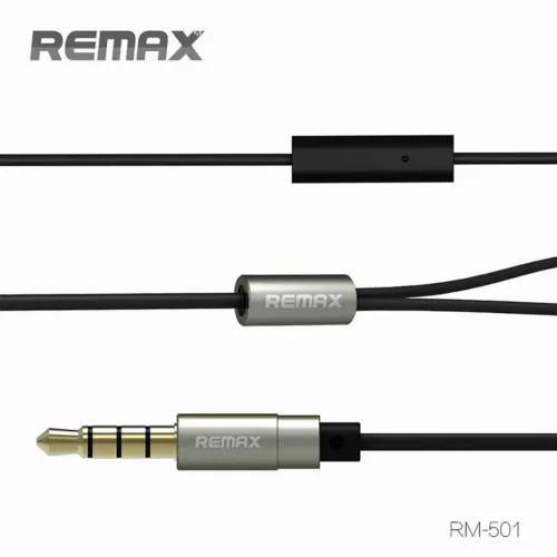 Căști Remax RM-501, Negru
