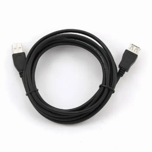 Cablu prelungitor Cablexpert CCP-USB2-AMAF-10, USB Type-A (M)/USB Type-A (F), 3m, Negru