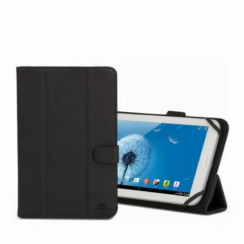 Husă pentru tabletă RivaCase Malpensa, 7", Microfibră, Negru