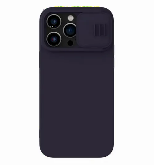 Nillkin Apple iPhone 14 Pro, CamShield Silky Magnetic Silicone Case, Midnight Blue
