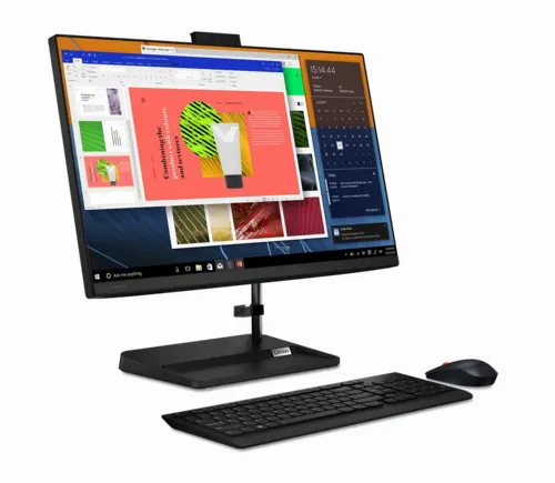 Computer All-in-One Lenovo IdeaCentre 3 24ITL6, 23,8", Intel Core i5-1135G7, 16GB/512GB, Fără SO, Negru