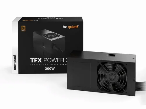Блок питания для компьютеров be quiet! BN322, 300Вт, TFX