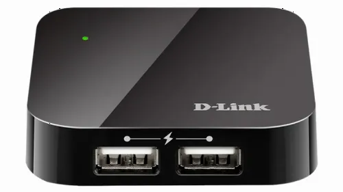 Adaptor Hub D-Link DUB-H4, Gri