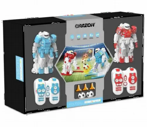 Jucărie cu telecomandă Crazon Soccer Robot, Multicolor (1902B)