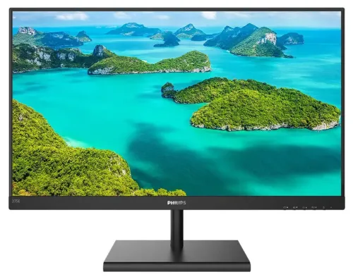 27" Monitor Philips 275E1S, IPS 2560x1440 WQHD, Negru