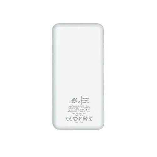 Acumulator extern RivaCase VA2572, 2000mAh, Alb