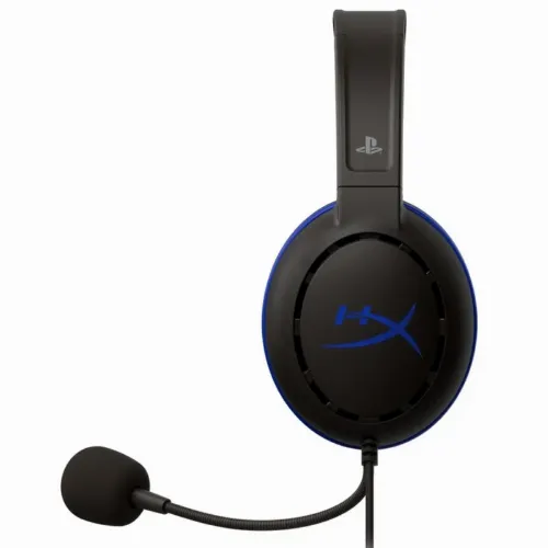 Игровая Гарнитура HyperX Cloud Chat PS4, Проводной аналоговый, Черный/Синий