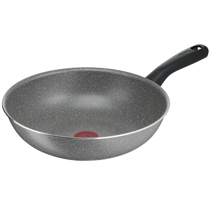 Tigaie WOK Tefal B5791942, 3,6L, 28cm, Grey — 2