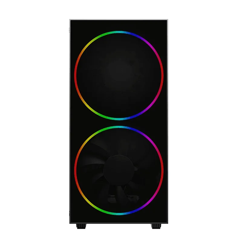 Carcasă PC Gamemax Black Hole, Midi-Tower, ATX, Negru