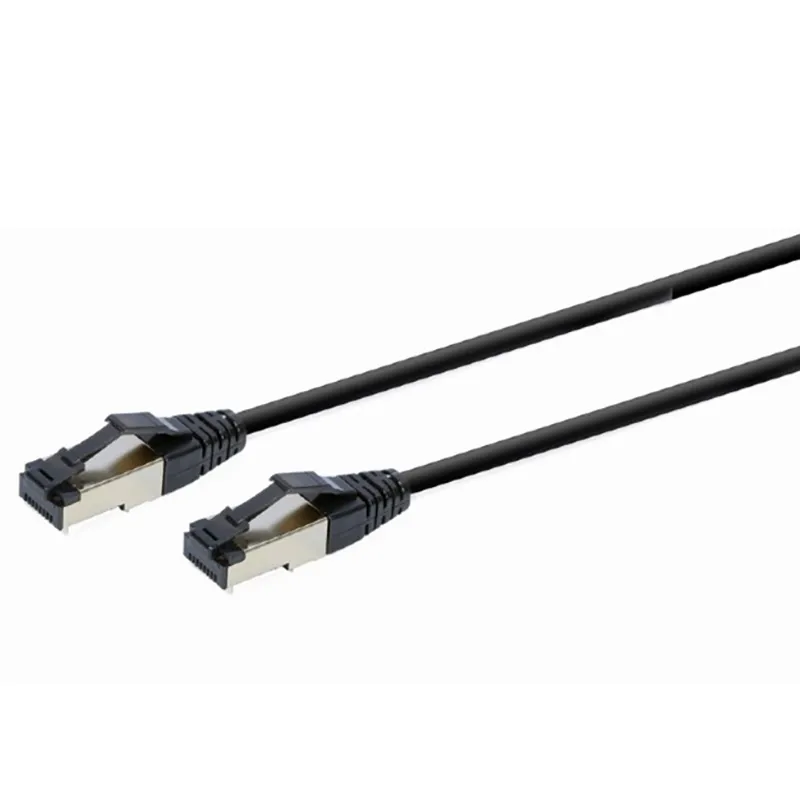 Патч-корд Cablexpert PP8-LSZHCU-BK-15M, Cat8 S/FTP, 15м, Чёрный